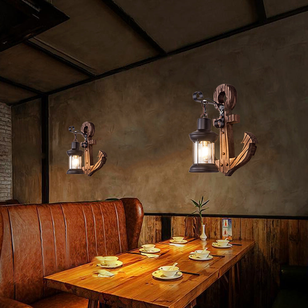 MarineGlow | Wood Anchor LED Lamp3