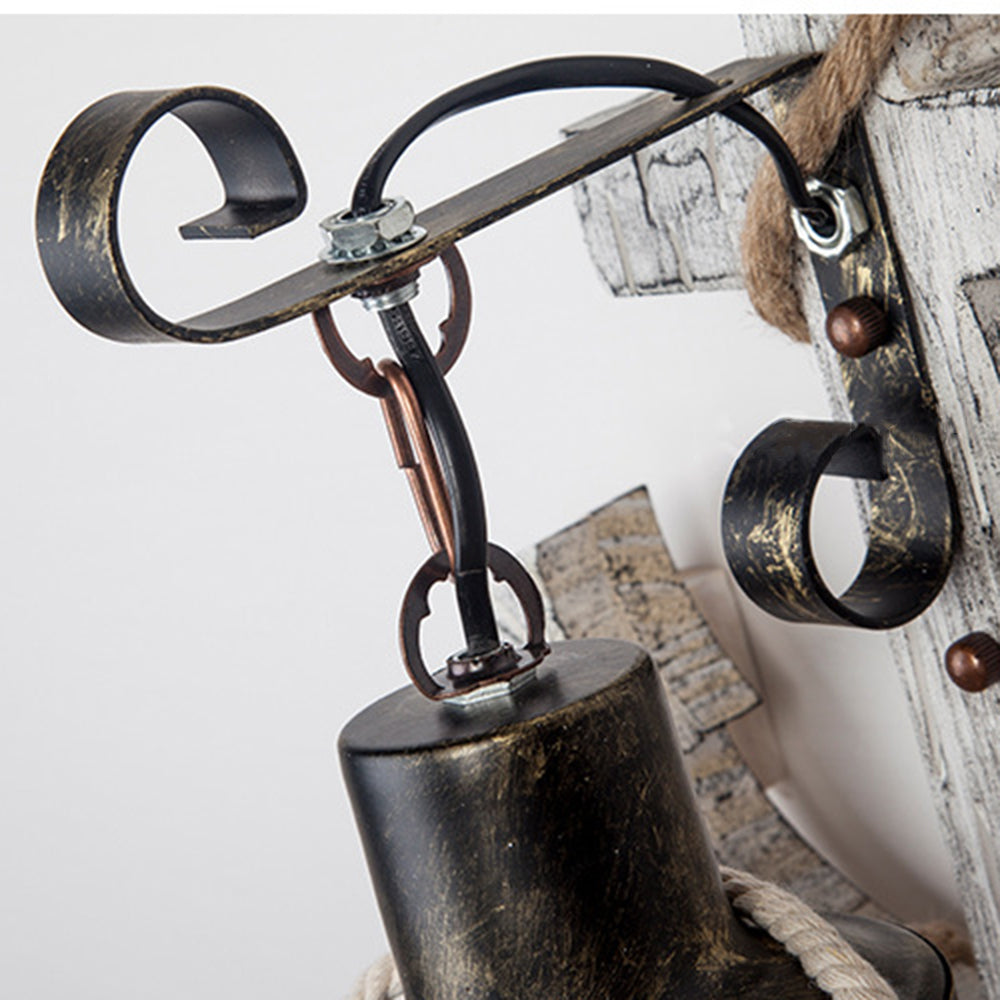 MarineGlow | Wood Anchor LED Lamp6