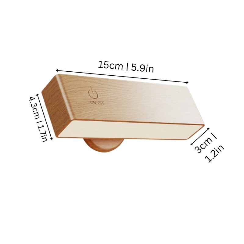 GlanzMoment | Wireless Wall Lamp with Touch & Timer