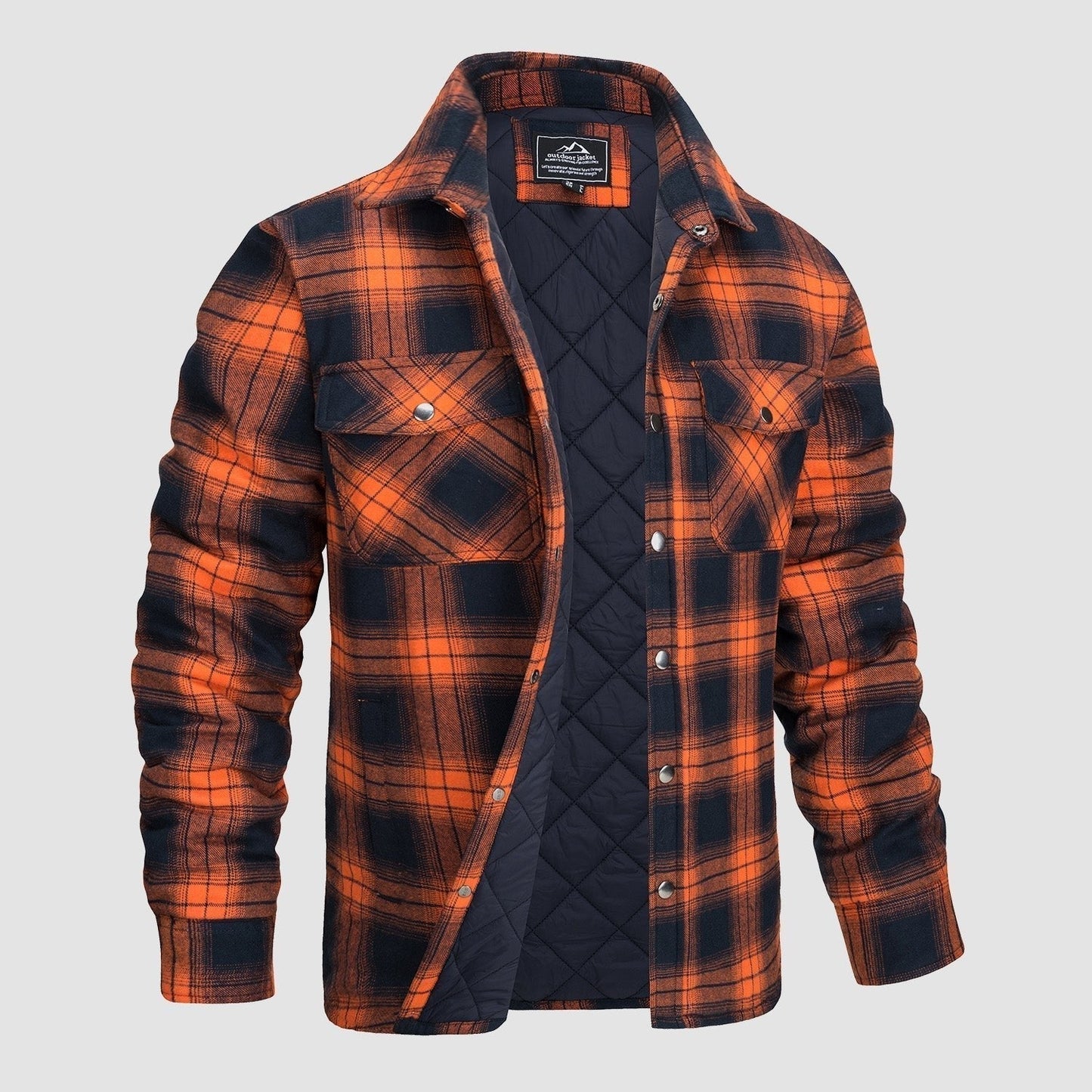 Lucien | Men's Flannel Shirt – Timeless Rugged Elegance-1