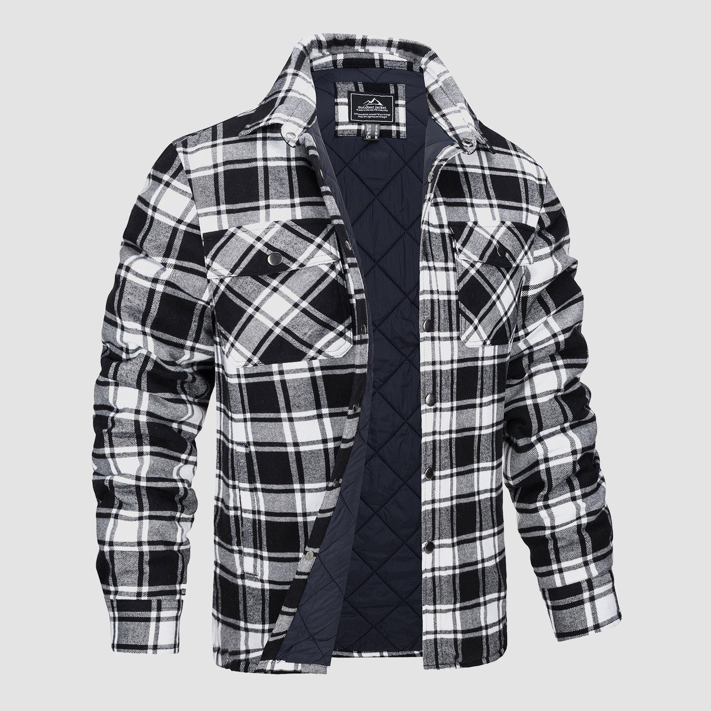 Lucien | Men's Flannel Shirt – Timeless Rugged Elegance-6
