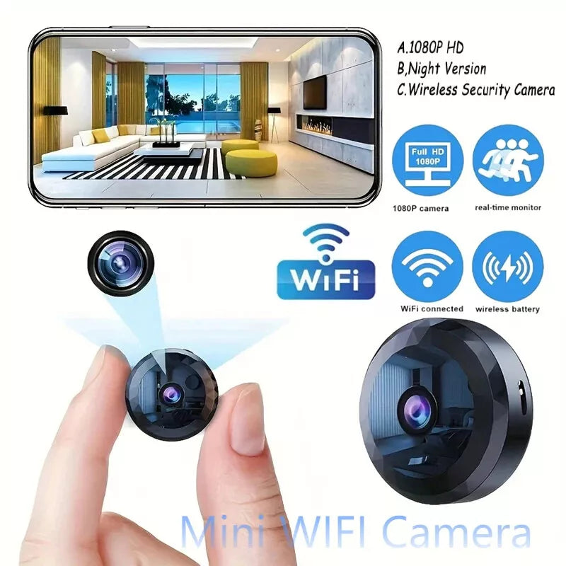 HomeWatch | Magnetic Mini Surveillance Camera with App Control