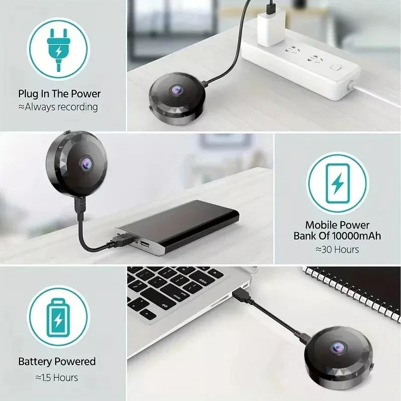 HomeWatch | Magnetic Mini Surveillance Camera with App Control