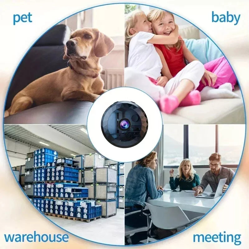 HomeWatch | Magnetic Mini Surveillance Camera with App Control