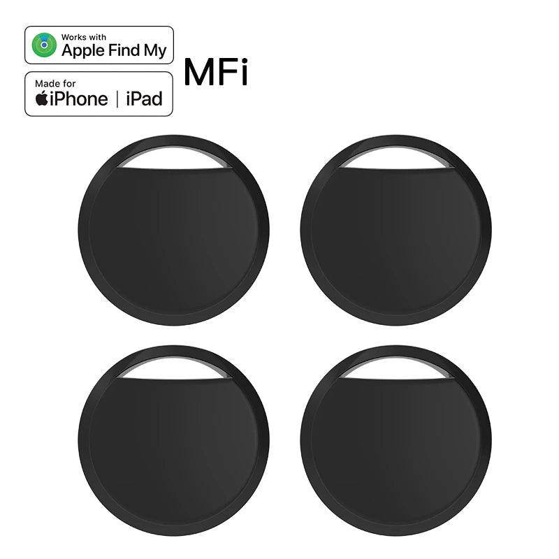 Mini Bluetooth Tracker mit App-Steuerung für Apple Geräte – Ortungsgerät mit Lautsprecher und 50m Reichweite 1