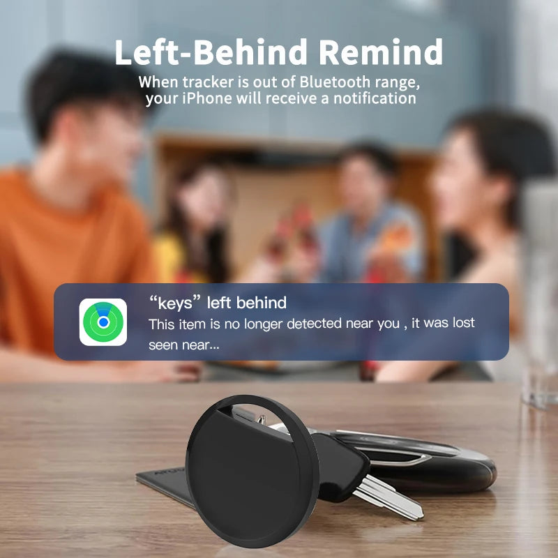 Mini Bluetooth Tracker mit App-Steuerung für Apple Geräte – Ortungsgerät mit Lautsprecher und 50m Reichweite 3