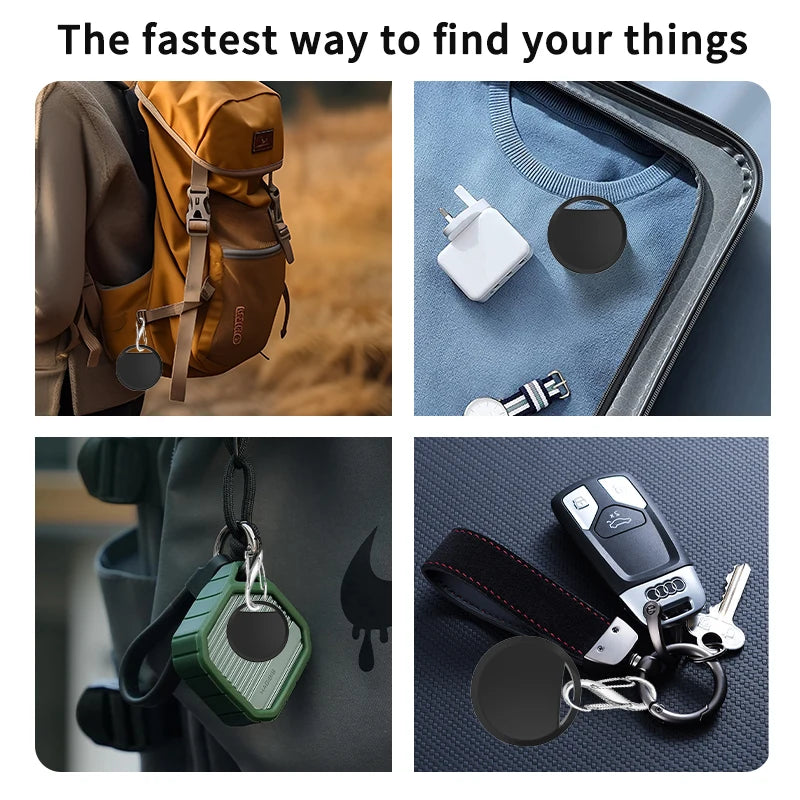 Mini Bluetooth Tracker mit App-Steuerung für Apple Geräte – Ortungsgerät mit Lautsprecher und 50m Reichweite 6