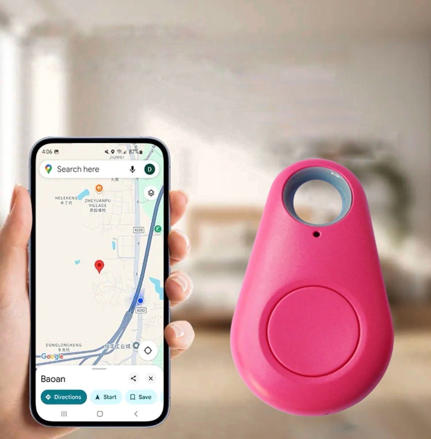 KidLocate | Mini GPS tracking device for children with real-time localisation & SOS function