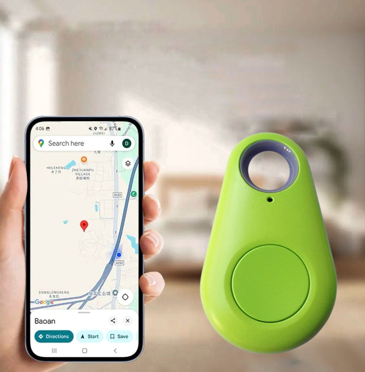 KidLocate | Mini GPS tracking device for children with real-time localisation & SOS function