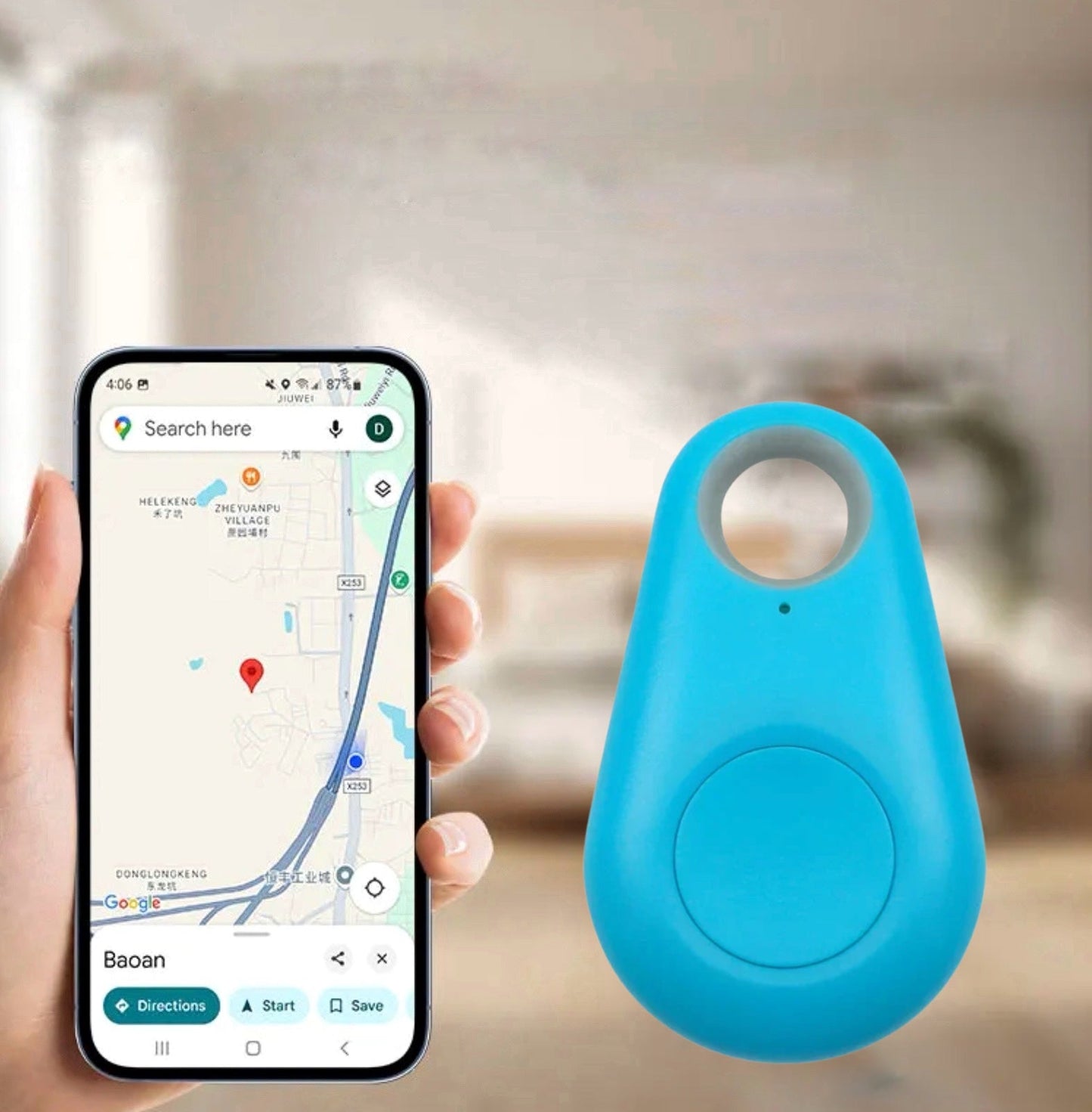 KidLocate | Mini GPS tracking device for children with real-time localisation & SOS function
