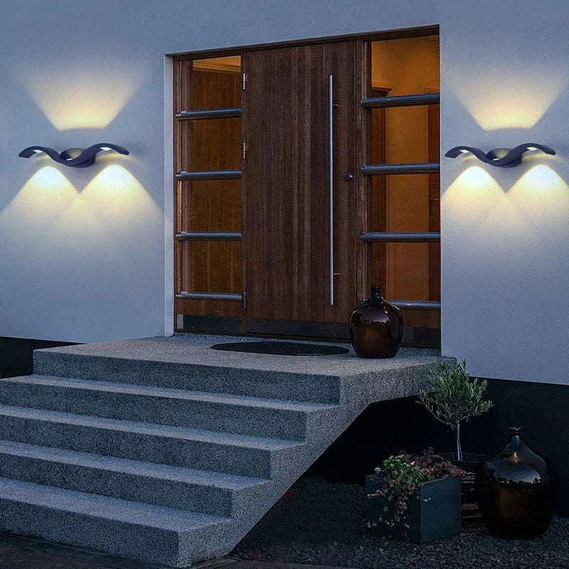 AlloyGlow | Modern LED Wall Lamp with Slim Design