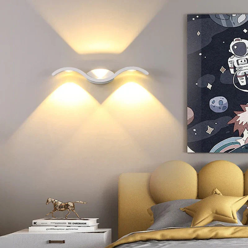 AlloyGlow | Modern LED Wall Lamp with Slim Design