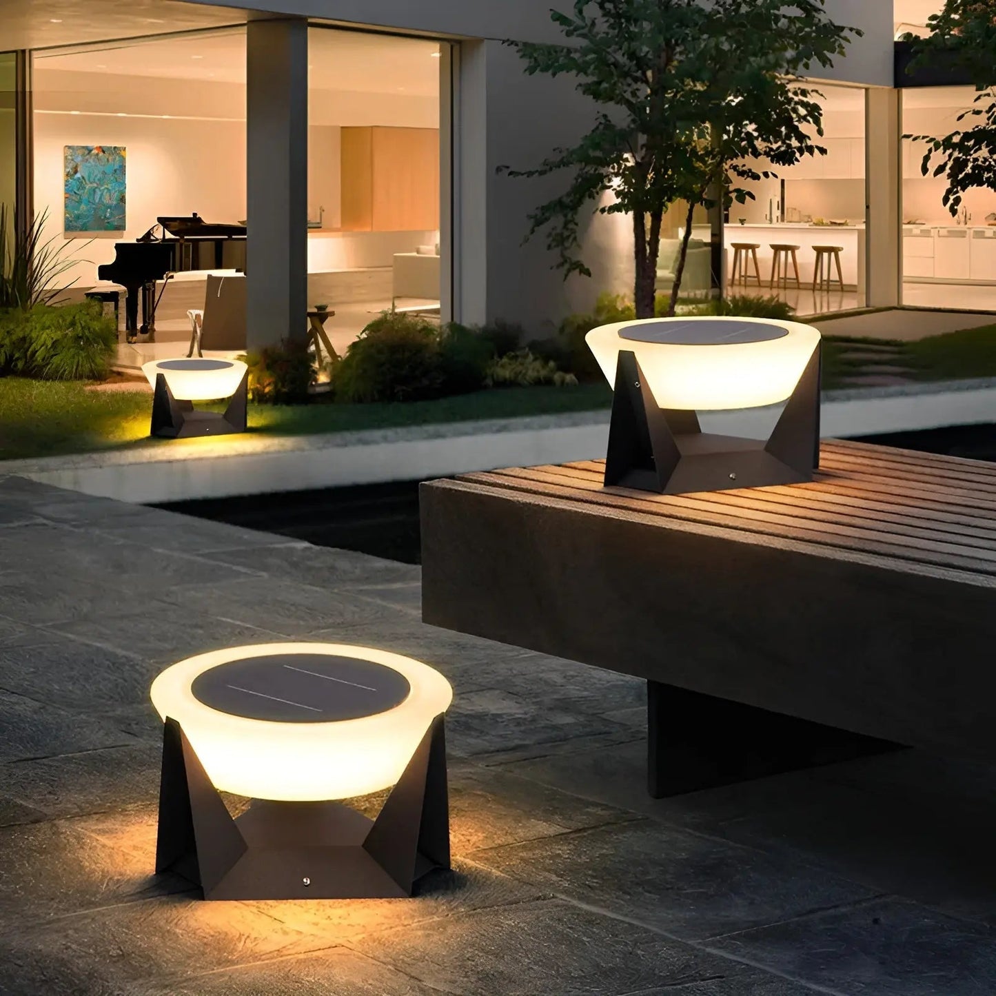 ShintoShine | Luxurious Solar Garden Lamp in Japanese Style