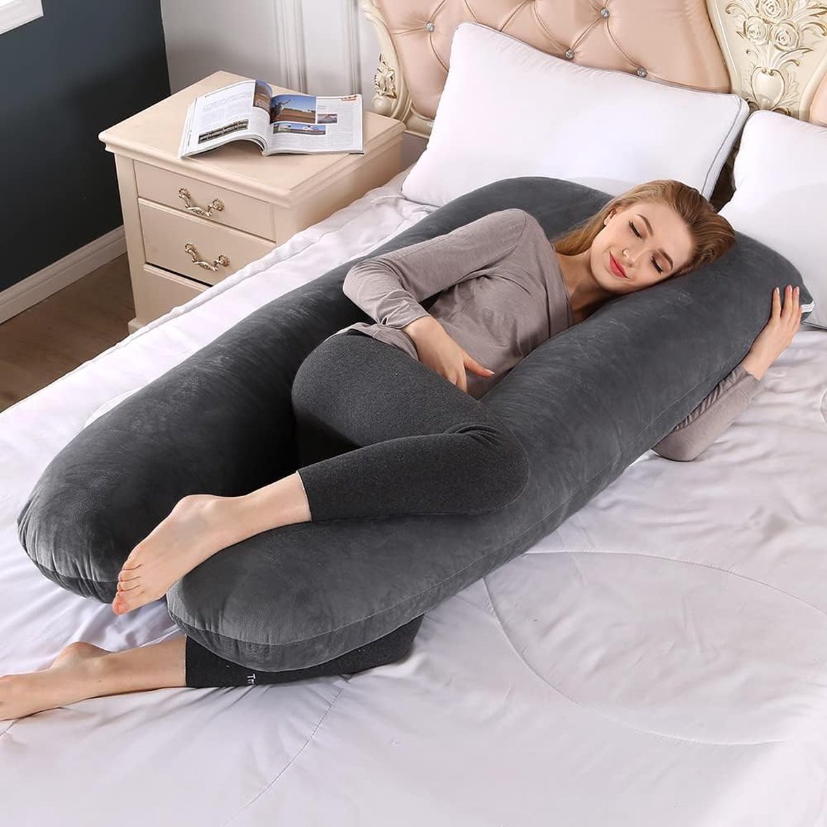CozyNest | Orthopaedic Full-Body Pillow for Restorative Sleep