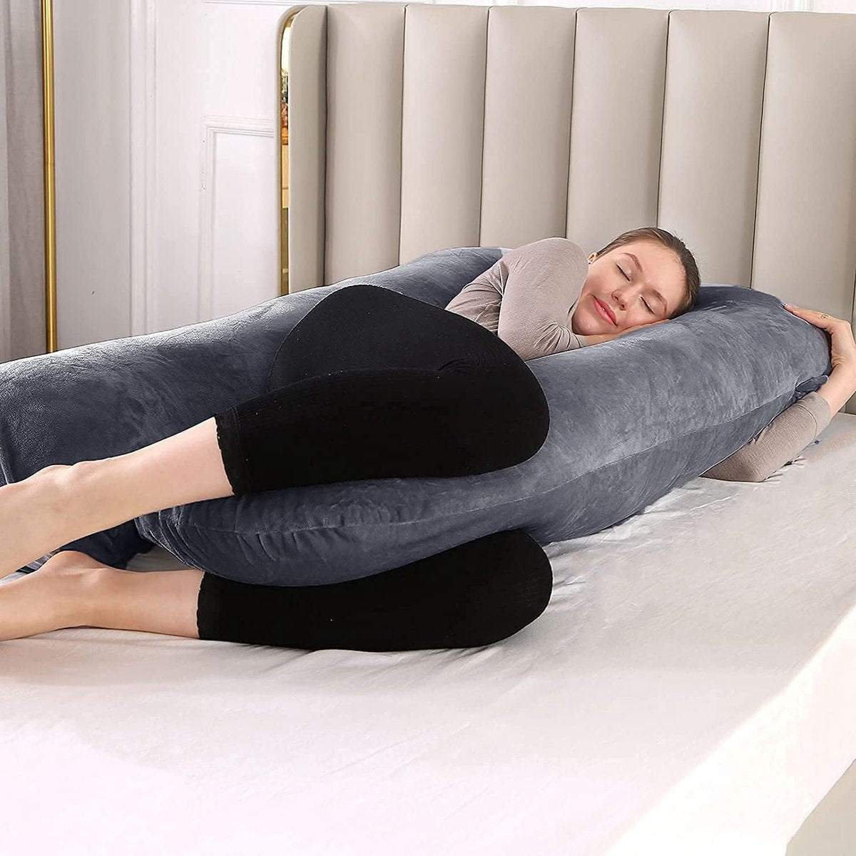 CozyNest | Orthopaedic Full-Body Pillow for Restorative Sleep