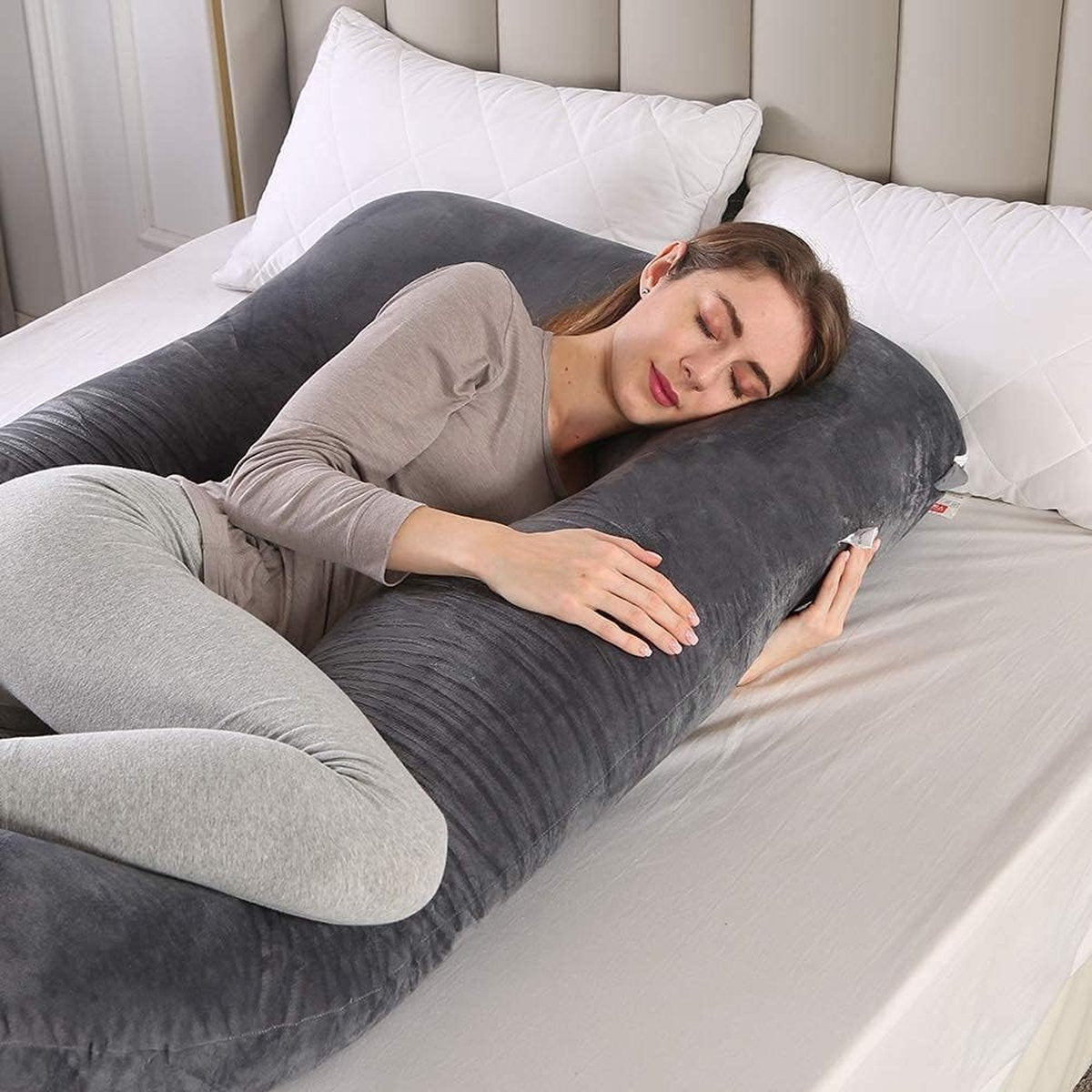 CozyNest | Orthopaedic Full-Body Pillow for Restorative Sleep