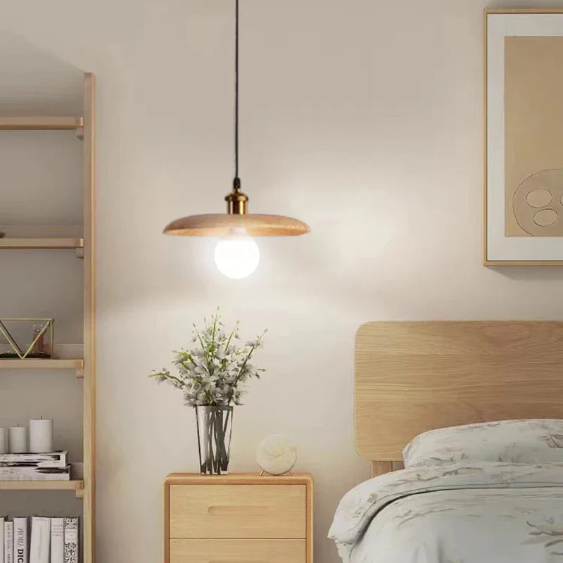 ScandiGleam | Premium Wood Pendant Lamp