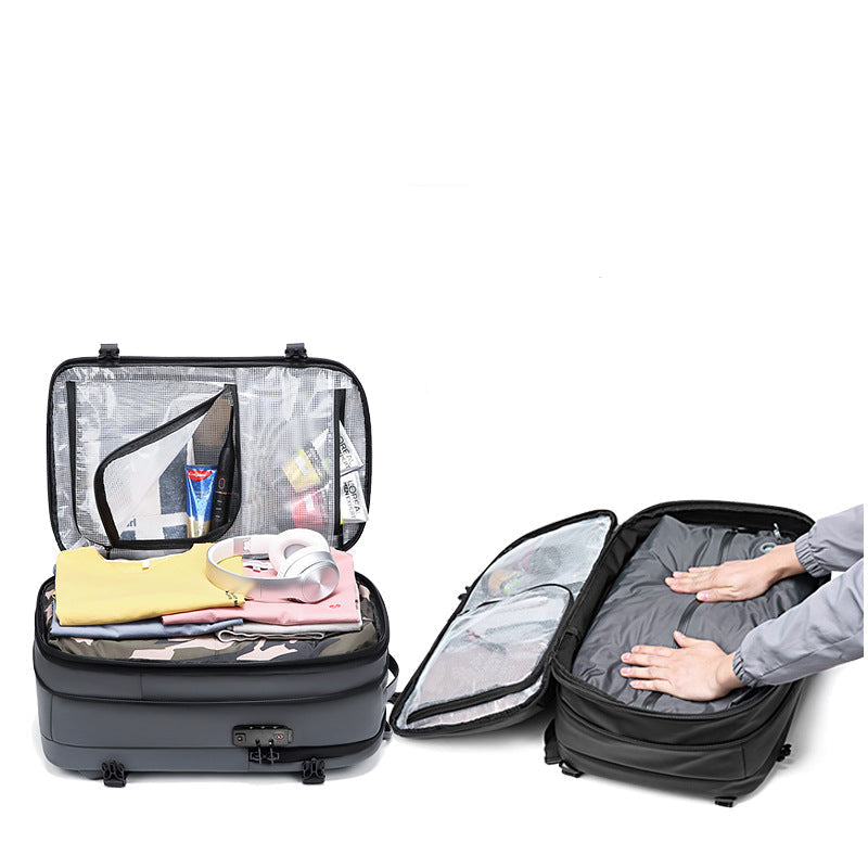 JetCompress | Stylish Travel Backpack with Vacuum Function