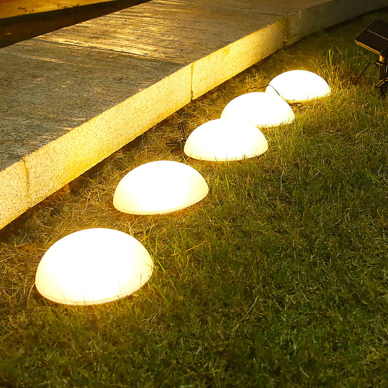 SolarDome | Half-Dome LED Garden Lights in a Set of 5