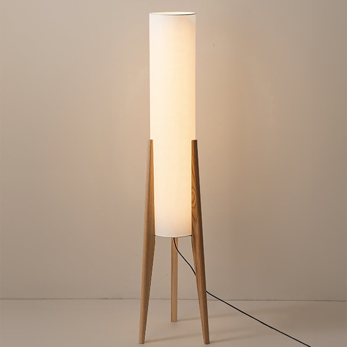 ArborLuxe | Walnut Floor Lamp Solid Wood Art Lamp