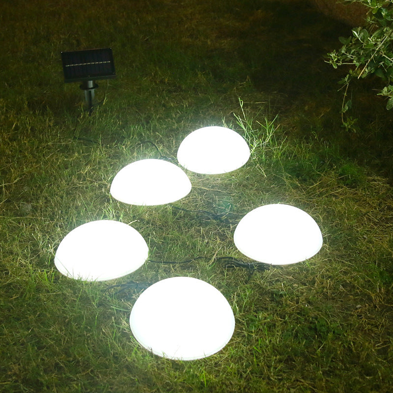 SolarDome | Half-Dome LED Garden Lights in a Set of 5