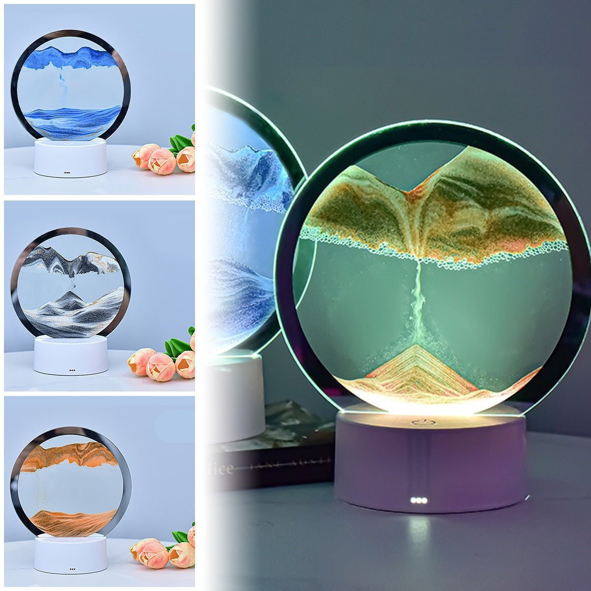 OceanSand | Fascinating Deep-Sea Sand Art Lamp1