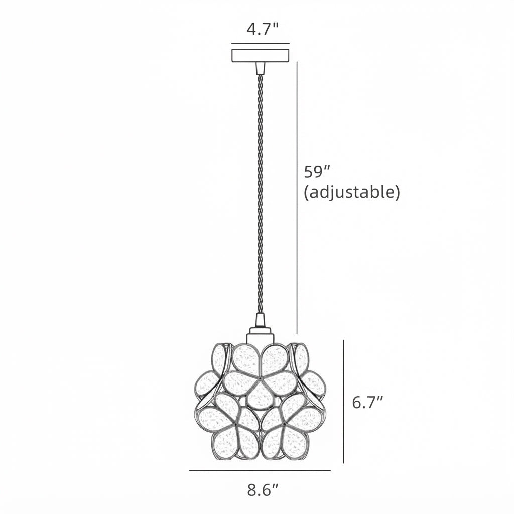 Petala - Floral Pendant Light14