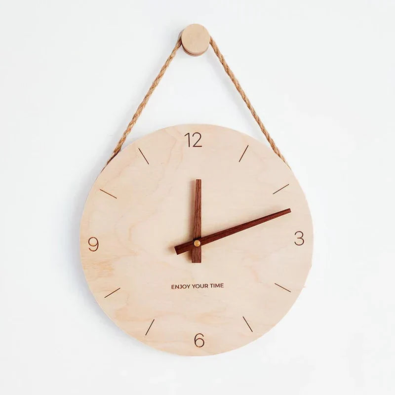 PineTick | Minimalist Wooden Wall Clock2