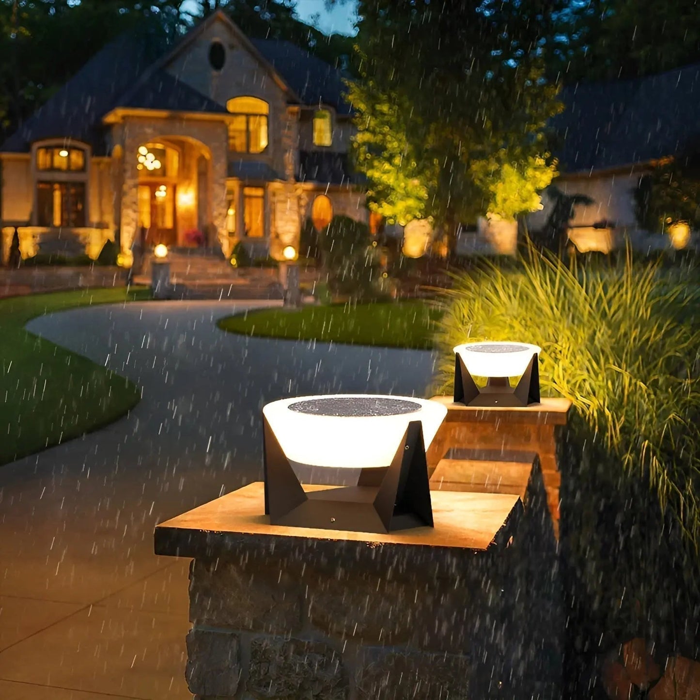 ShintoShine | Luxurious Solar Garden Lamp in Japanese Style