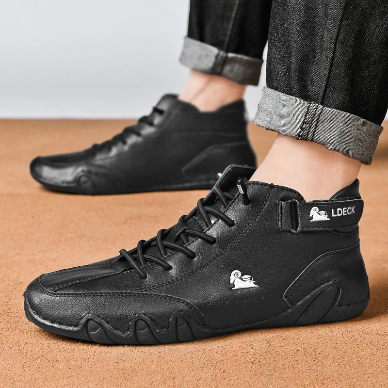 PrimeFit | Handcrafted Italian High-Top Sneakers1