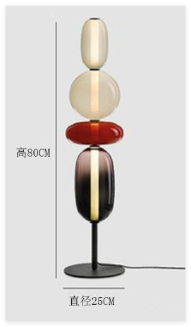 StackGlow | Lively Glass Floor Lamp