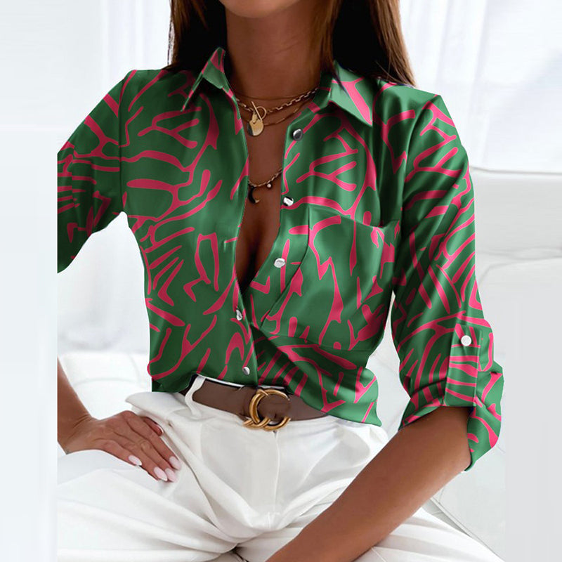 Juria | Collared Blouse – Timeless & Versatile for Work & Day