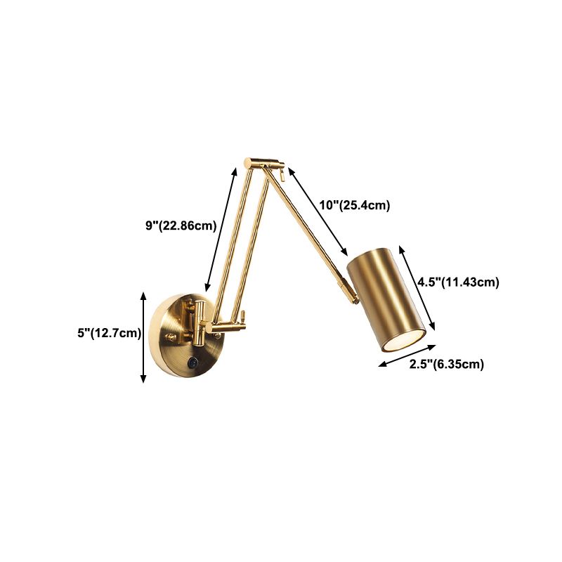 RadiantPivot | Elegant Swiveling Wall Lamp4