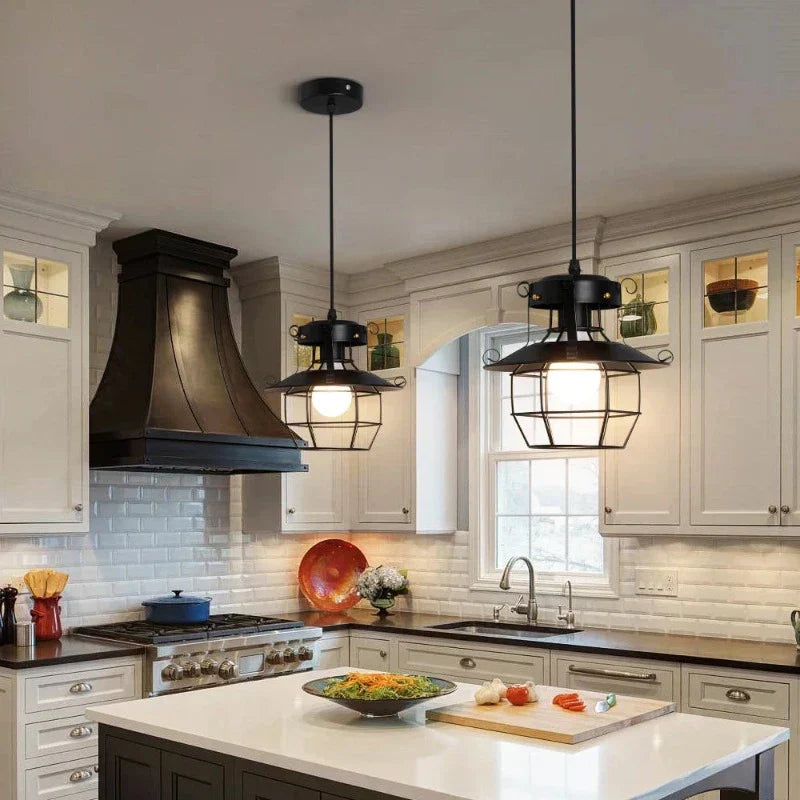 VintageVault | Industrial Ceiling Light
