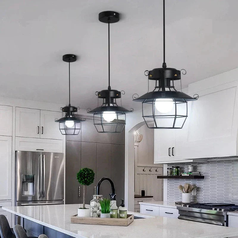 VintageVault | Industrial Ceiling Light