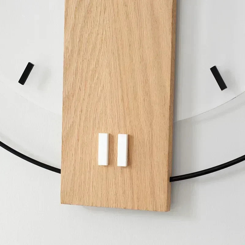 SilentOak | Silent Wall Clock Made of Wood