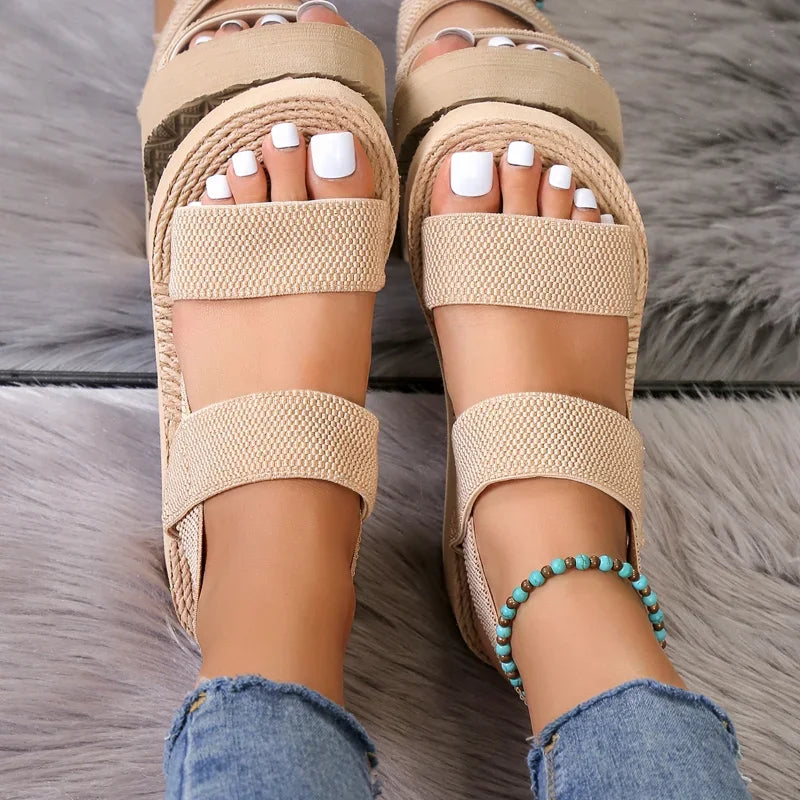 Willa | Lightweight Summer Wedge Sandals