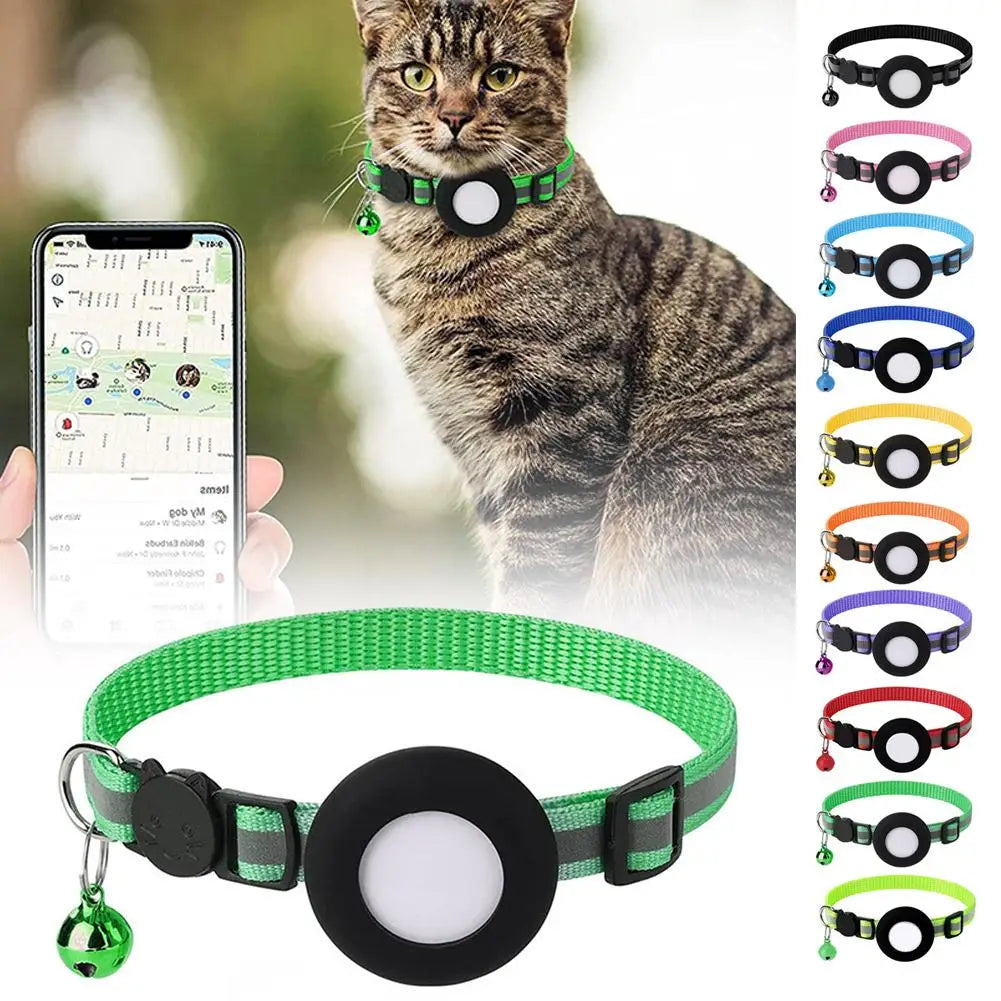 SafeWhisker | Cat Collar with Reflective Features & ID Tag