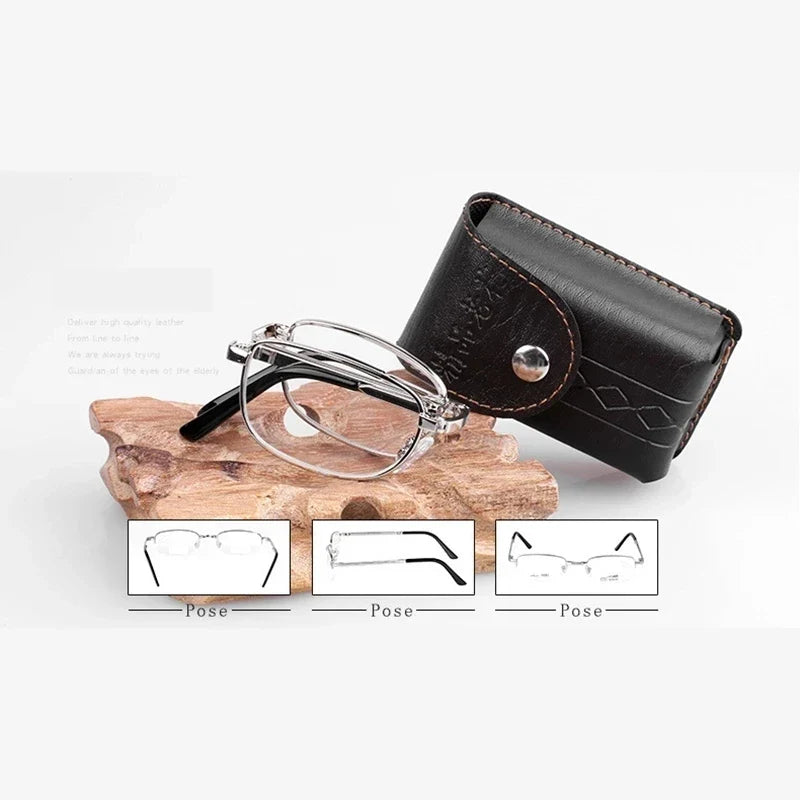 ViewFold | Compact folding reading glasses with case