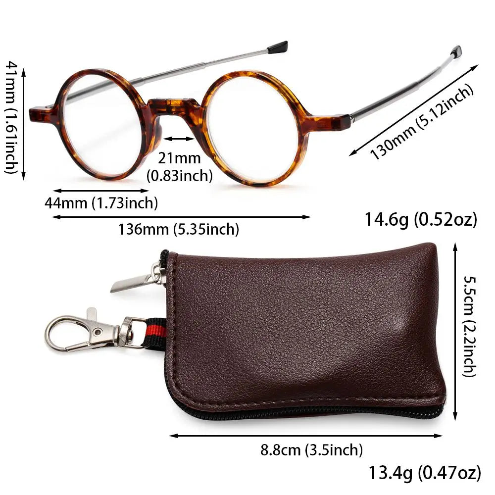 LiteFold | Elegant, foldable reading glasses with case