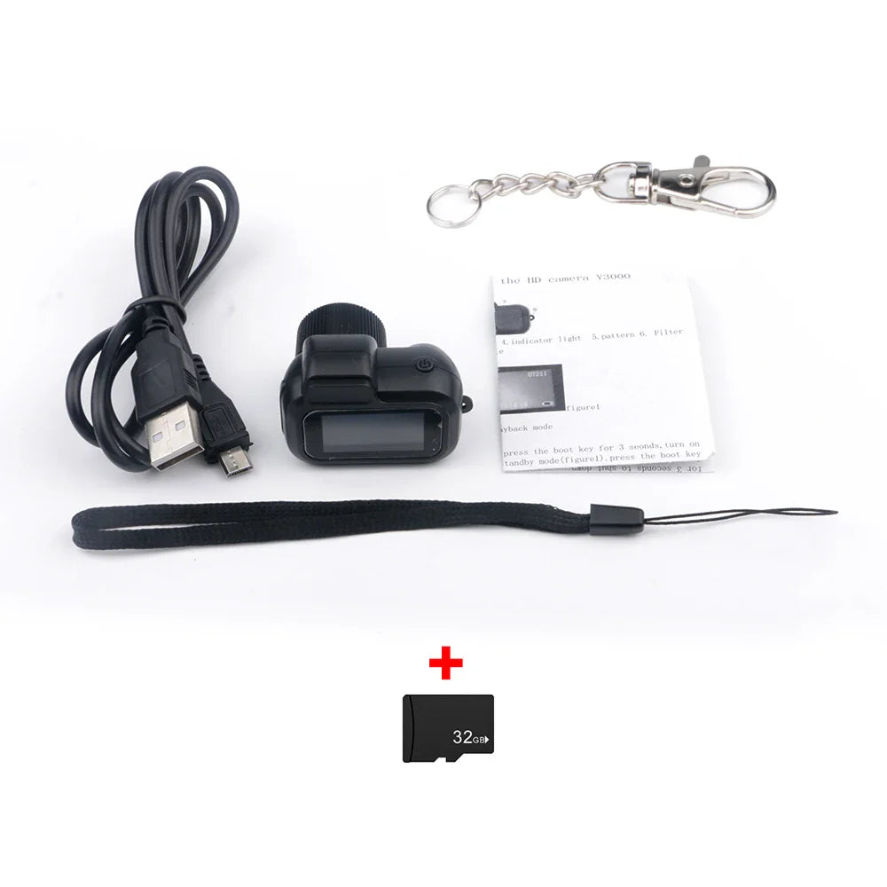 CamPix | Mini Camera with 200mAh Battery & SD Card Recording