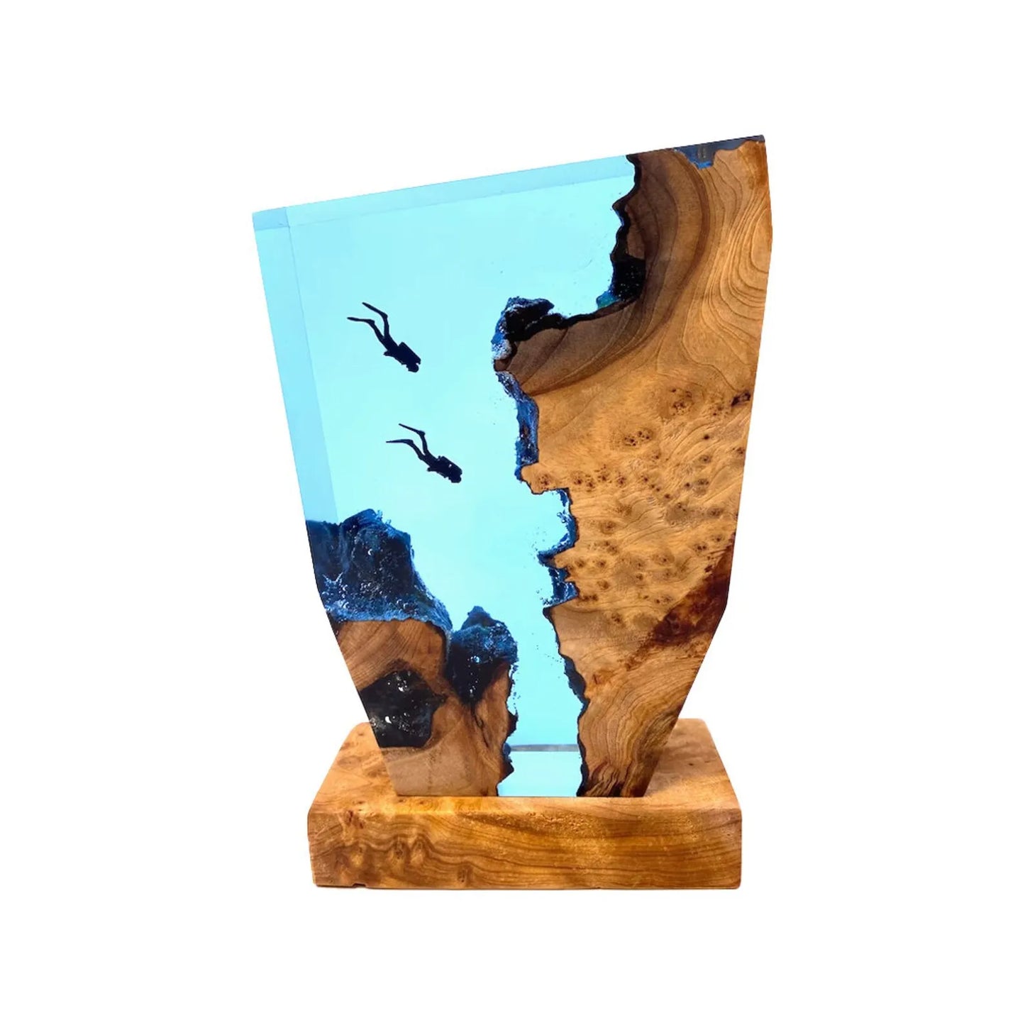 OceanShine | Rechargeable Epoxy Resin Table Lamp