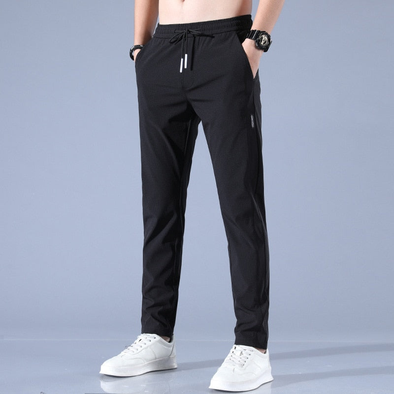 Logan | Breathable Tapered Fit Trousers | Men Fashion