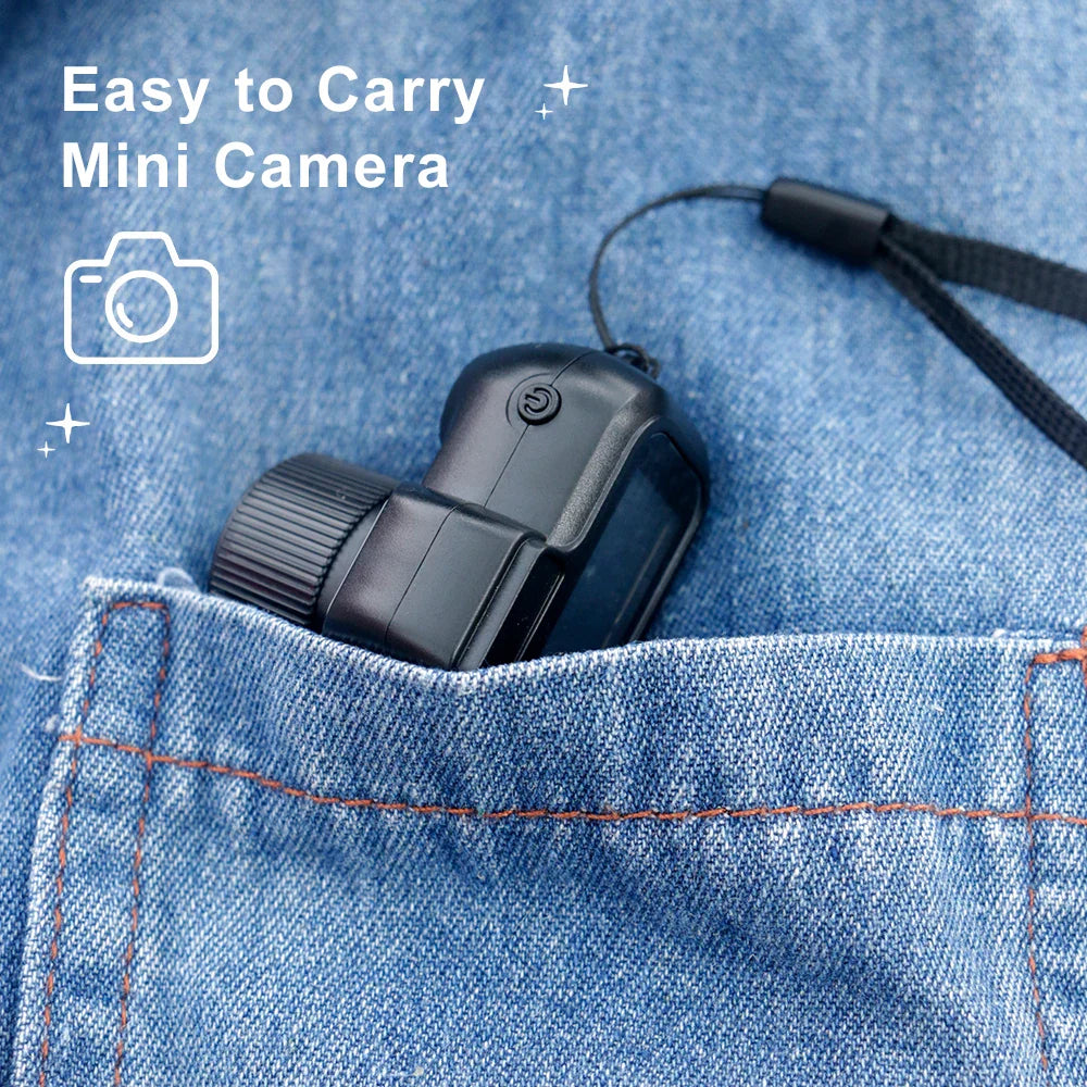 CamPix | Mini Camera with 200mAh Battery & SD Card Recording