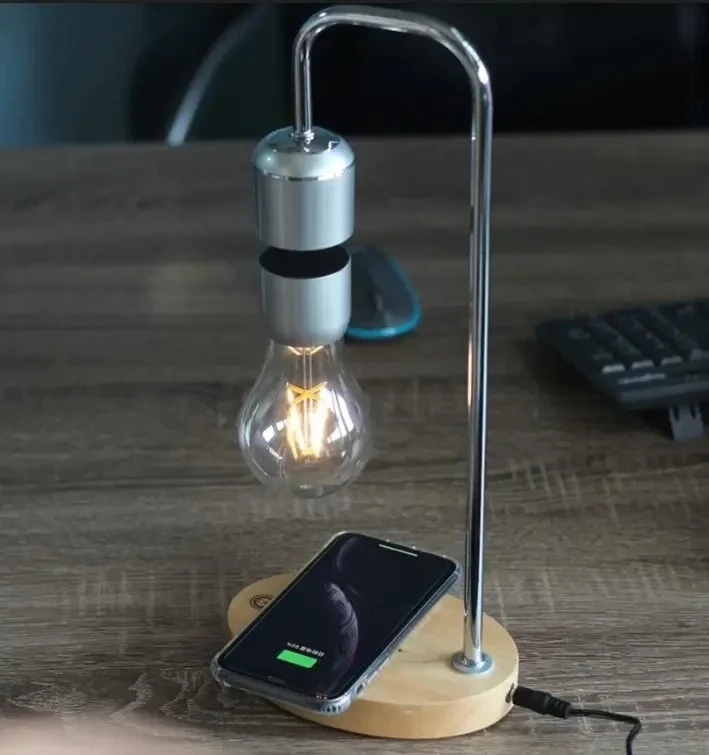 HoverGleam | Minimalist Magnetic Floating Table Lamp