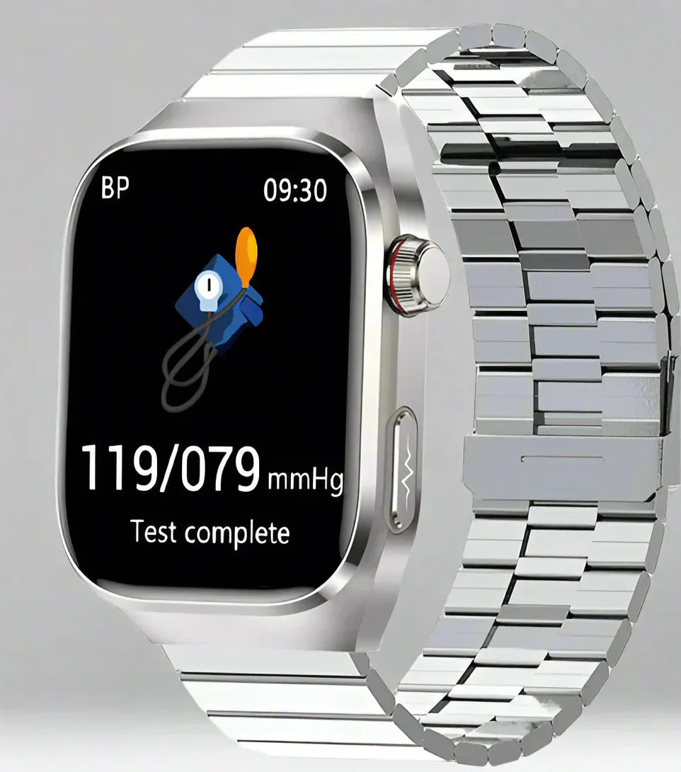 MaxwellCare | 24h ECG & Blood Sugar on Your Wrist