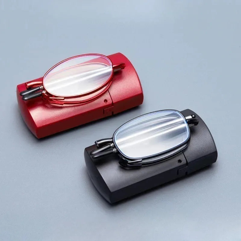 FoldGlass | Ultra-compact reading glasses with case