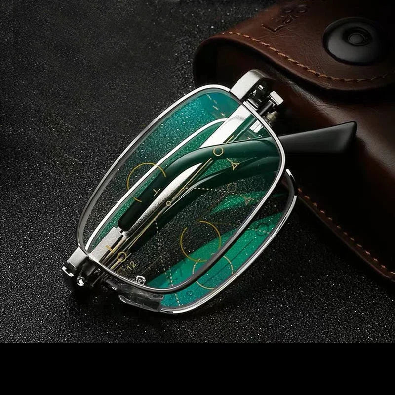 FoldFit | Travel-Friendly Progressive Glasses with Blue Light Protection