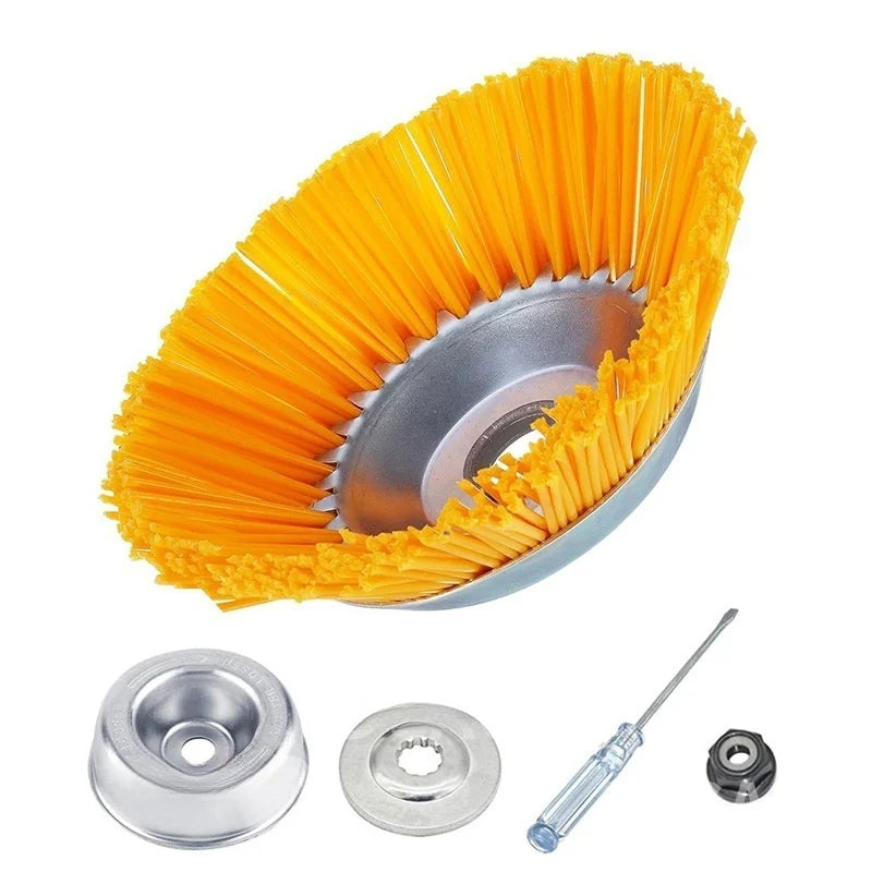 WeedWhirl | Effective nylon brush wheel for weeds
