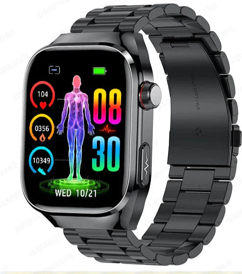 MaxwellCare | 24h ECG & Blood Sugar on Your Wrist